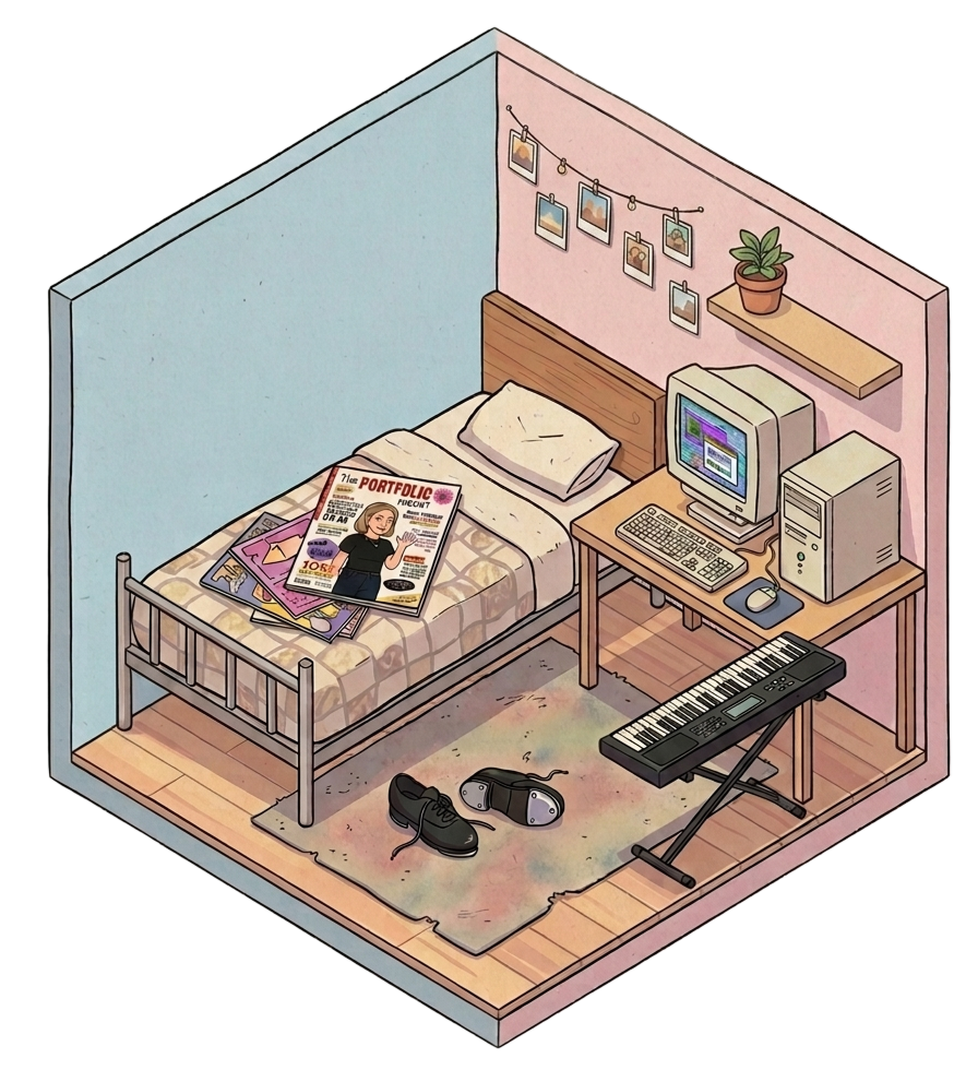 Diorama de mi habitación