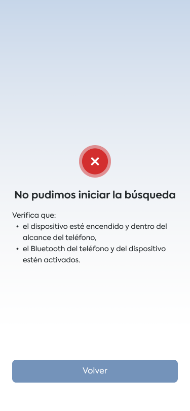 Error → soporte